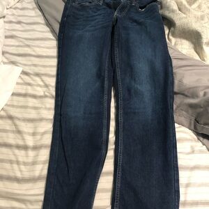 Dark Blue Denim Jeans